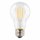 LED Filament Leuchtmittel Birnenform A60 5W = 40W E27 klar 470lm warmweiß 2700K Ra>90 DIMMBAR