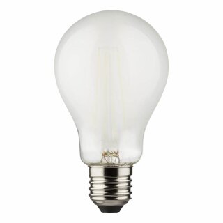 LED Filament Leuchtmittel Birnenform A60 5W = 40W E27 matt 470lm warmweiß 2700K Ra>90 DIMMBAR