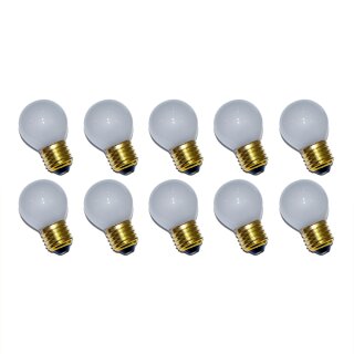 10 x Glühbirne Tropfen 7W E27 MATT Glühlampe 7 Watt Glühbirnen Glühlampen