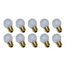 10 x Glühbirne Tropfen 7W E27 MATT Glühlampe 7...