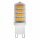 LED Leuchtmittel Stiftsockellampe 3W = 26W G9 270lm warmweiß 2700K 200° Ra>90