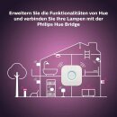 Phillips Smart LED Leuchtmittel Hue Ambiance White & Color 2er Set 10,6W E14 470lm 2000-6500K Warmweiß-Kaltweiß