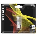 Bellalux LED Leuchtmittel Stiftsockellampe 2,6W = 30W G9 klar 320lm warmweiß 2700K 300°