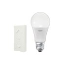 Ledvance Smart+ Kit LED Leuchtmittel Birne 8W E27 806lm warmweiß 2700K dimmbar & Schalter Fernbedienung
