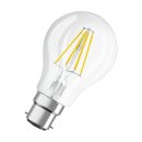 Osram LED Filament Classic Birnenform A60 7W = 60W B22d klar 806lm warmweiß 2700K Blister DIMMBAR