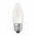 10 x Osram LED Filament Leuchtmittel Retrofit Kerze 4W = 40W E27 matt 470lm warmweiß 2700K