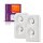 4 x Ledvance Smart+ Motion Sensor ZigBee Bewegungsmelder Steuerung von Licht & Temperatursensor direkt kompatibel mit Echo Plus & Echo Show (2. Gen.)