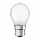 10 x Osram LED Filament Leuchtmittel Classic Tropfen 4,5W = 40W B22d matt 470lm warmweiß 2700K DIMMBAR