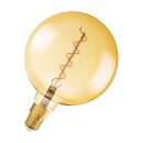 Osram Vintage 1906 LED Spiral Filament Leuchtmittel Globe G200 5W = 28W E27 gold gelüstert 300lm extra warmweiß 2000K
