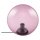 Ledvance Vintage 1906 Tischleuchte Bubble Table Pink Glas Kugel Ø25cm max. 40W E27