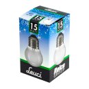 Leuci Glühbirne Tropfen 15W E27 MATT Glühlampe 15 Watt Glühbirnen warmweiß dimmbar