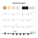Illu Lichterkette Komplettset 10m -> 30 E27 Fassungen...