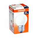OSRAM Glühbirne Tropfen 25W E27 MATT Glühlampe 25 Watt...