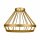 Ledvance Vintage 1906 Lampenschirm Cage Gold für 1906 PenduLum Leuchten