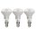 3 x LED Filament Retro R50 Reflektor 4,5W = 25W E14 matt 245lm warmweiß 2700K flood 120°