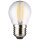LED Filament Retro Leuchtmittel Tropfen 2,5W = 25W E27 klar 245lm warmweiß 2700K Ra>90