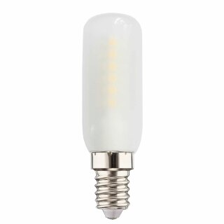 LED Leuchtmittel Röhre T25 Dunstabzugshaubenlampe 2,5W = 23W E14 matt 220lm warmweiß 2700K 270°