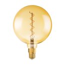 4 x Osram Vintage 1906 LED Spiral Filament Leuchtmittel Globe G200 5W = 28W E27 gold gelüstert 300lm extra warmweiß 2000K
