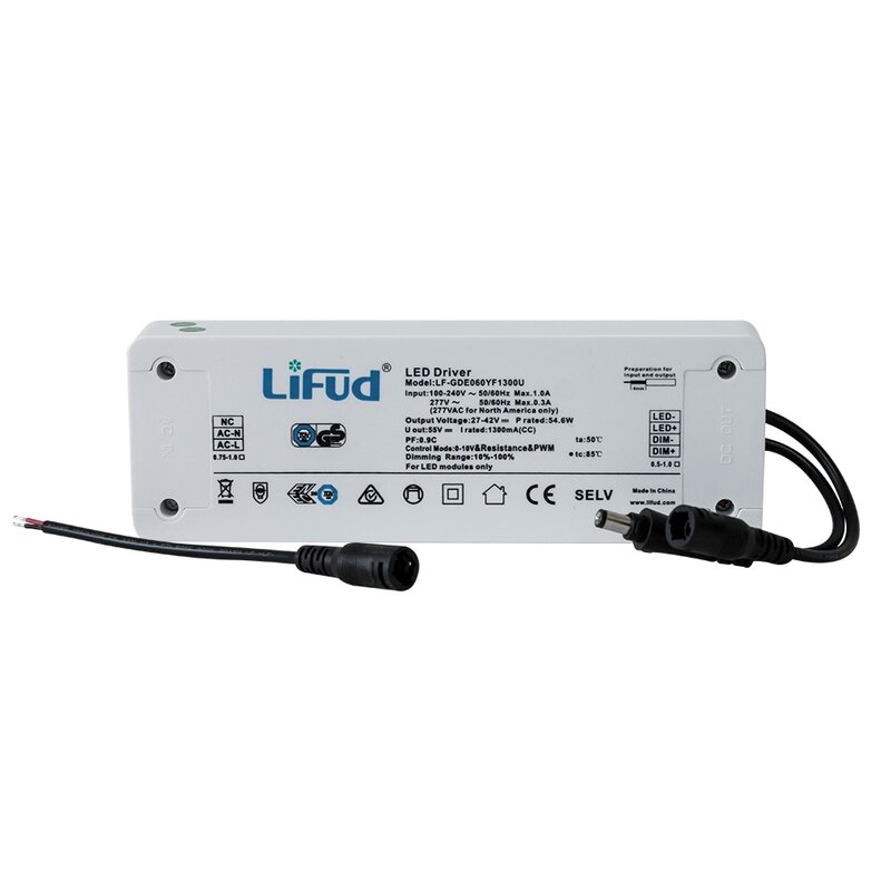 Lifud Dimmbares Netzteil (0-10 V) für 24-40 Watt LED Panels