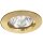 3 x Paulmann Halogen Einbauleuchten rund Gold IP44 3 x 35W GU4 201lm warmweiß 2800K