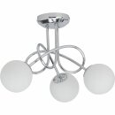 Brilliant Halogen Deckenleuchte Belina 3-flammig 3 x 33W G9 458lm warmweiß 2800K