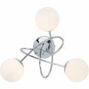 Brilliant Halogen Deckenleuchte Belina 3-flammig 3 x 33W G9 458lm warmweiß 2800K