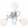 Brilliant Halogen Deckenleuchte Belina 3-flammig 3 x 33W G9 458lm warmweiß 2800K