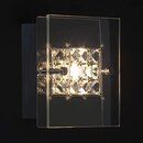 Brilliant LED Wand- & Deckenleuchte Martino Chrom 5W 420lm warmweiß 3000K