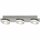 Brilliant LED Wand- & Deckenleuchte Crossing Alu 3-flammig 3 x 4W 960lm warmweiß 3000K