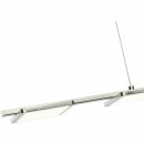 Brilliant LED Pendelleuchte Uranus 120cm Eisen 4 x 5W 2000lm warmweiß 3000K EasyDim