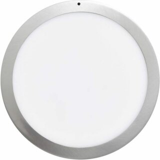 Brilliant LED Smart Deckenleuchte Aufbauleuchte Katalina rund Ø30cm Nickel 24W 2160lm CCT 2700K-6500K dimmbar WLAN WiZ-App