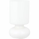 Brilliant Tischleuchte Fuerte Weiß max. 40W E14 ohne Leuchtmittel mit Schalter