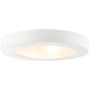 Brilliant Wand- & Deckenleuchte Pilan weiß rund Ø51cm max. 3 x 25W E27 ohne Leuchtmittel Gips bemalbar