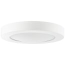 Brilliant Wand- & Deckenleuchte Pilan weiß rund Ø51cm max. 3 x 25W E27 ohne Leuchtmittel Gips bemalbar