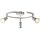 Baseline LED Deckenleuchte Spot Parma Eisen gebürstet IP20 3 x 5W GU10 1200lm warmweiß 3000K