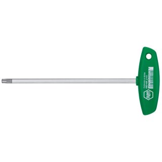 Schraubendreher Stiftschlüssel T15x100mm mit Quergriff Grün