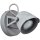 Brilliant Wandleuchte Ka Grau Beton max. 25W GU10 ohne Leuchtmittel dreh & schwenkbar