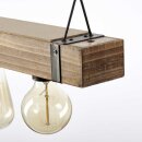 Brilliant Pendelleuchte Woodhill Antik/Schwarz max. 5 x 30W E27 ohne Leuchtmittel kürzbar