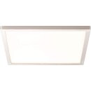 Brilliant LED Panel Deckenleuchte Ceres Eisen 10W 1000lm warmweiß 3000K