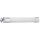 Brilliant LED Wandleuchte Horace Weiß/Chrom IP54 10W 1300lm Neutralweiß 4000K mit Steckdose