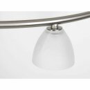 Brilliant Halogen Pendelleuchte Los Angeles Eisen/Weiß 6 x 20W G4 1800lm warmweiß 2800K höhenverstellbar