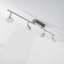 Brilliant LED Deckenleuchte Spotrohr Calvin Chrom 4 x 5W...