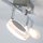 Brilliant LED Deckenleuchte Spotrohr Calvin Chrom 4 x 5W 1440lm warmweiß 3000K schwenkbar
