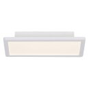 Brilliant LED Wand- & Deckenleuchte Panel Scope 30x15cm Weiß 15W 950lm warmweiß 3000K EasyDim dimmbar