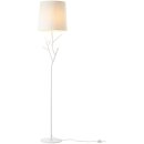 Brilliant Stehleuchte Living Weiß max. 40W E27 ohne Leuchtmittel mit Schalter