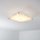 Brilliant LED Wand- & Deckenleuchte Malinda Chrom/Weiß 30x30cm 10W 750lm warmweiß 3000K