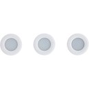 3 x Brilliant LED Smart Einbauleuchten Tanel Weiß IP44 3 x 5W 1260lm 2700-6500K RGB dimmbar über App/Amazon Alexa