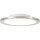 Brilliant LED Deckenleuchte Aufbau Panel Neptun Silber Ø30cm 23W 2100lm warmweiß 3000K