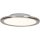 Brilliant LED Deckenleuchte Aufbau Panel Neptun Silber Ø30cm 23W 2100lm warmweiß 3000K