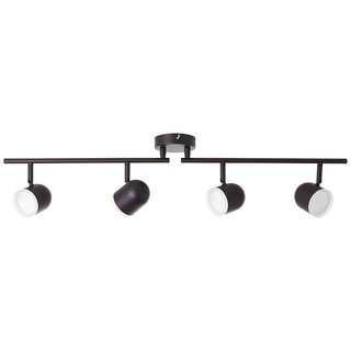 Brilliant LED Deckenleuchte Spots Gretchen schwarz 84cm 4 x 4,5W 1800